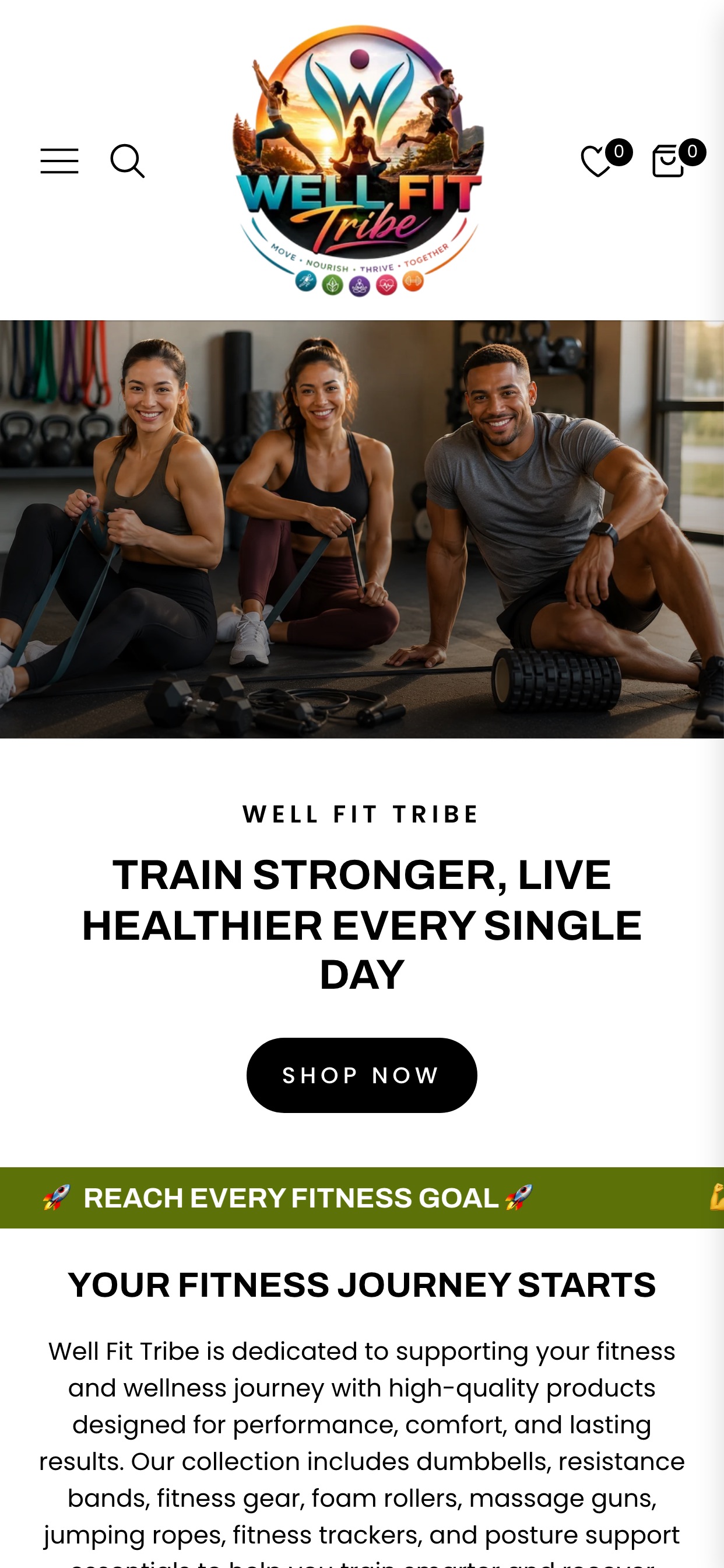 Screenshot 1 of Well Fit Tribe