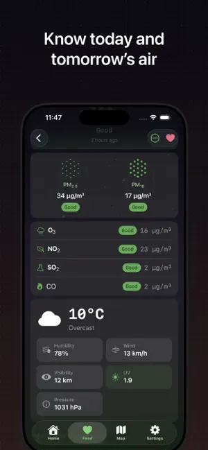 AQI Sense screenshot 2