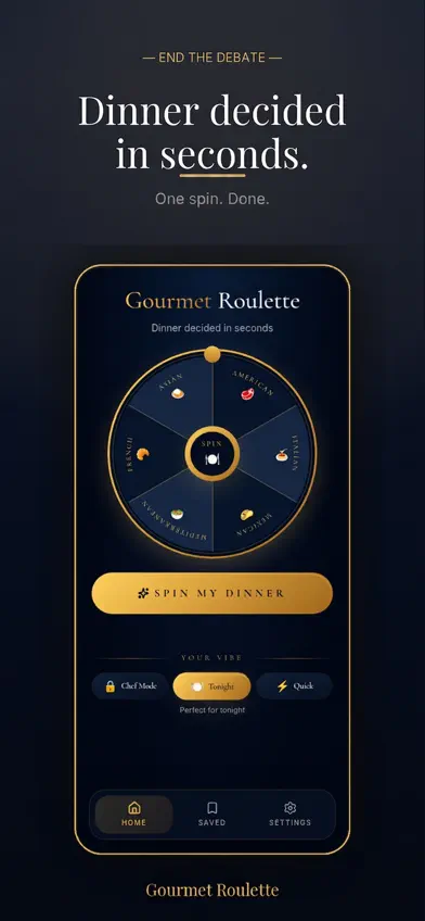 Gourmet Roulette screenshot 1
