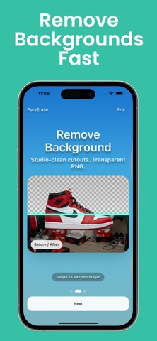 Magic Eraser AI - PureErase iPhone screenshot
