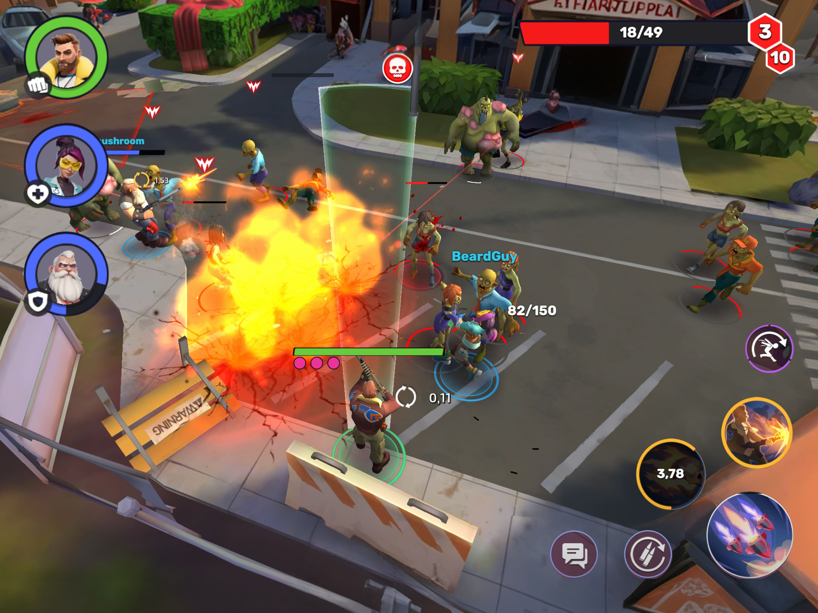 Dead.io - Zombie Survival Game screenshot 18