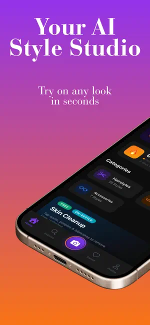 NewLook AI: Hairstyle Try-On screenshot 1