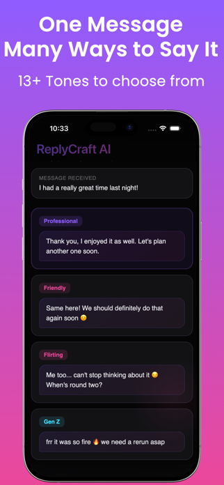 ReplyCraft -AI Reply Assistant Screenshot 2 of 6