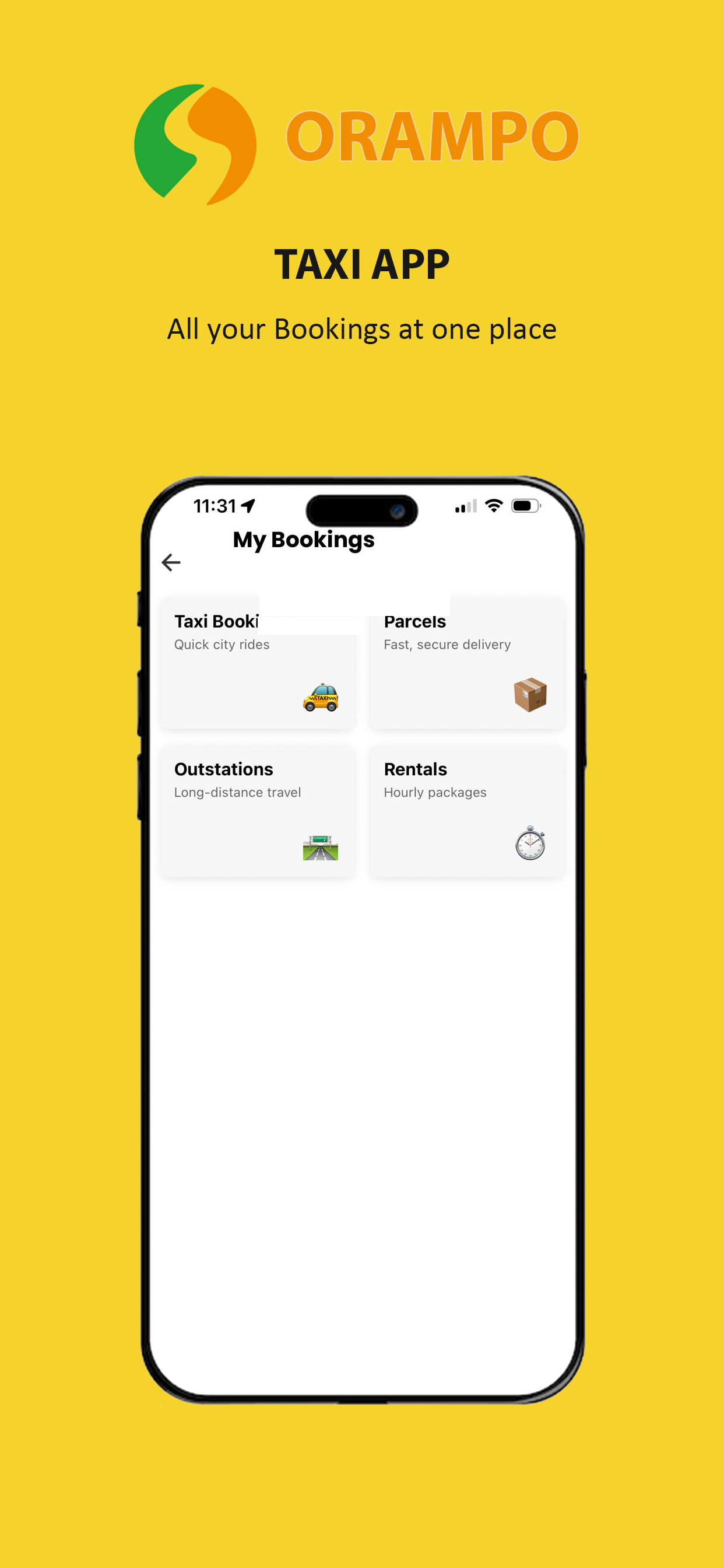Orampo Cabs, Auto & Bikes