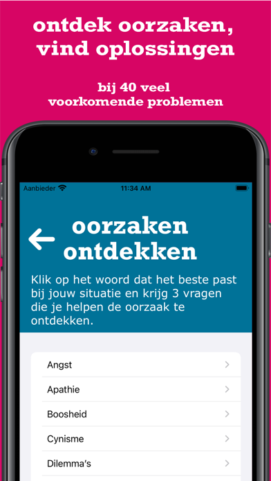Screenshot #3 pour Rake Vragen: manage je mindset