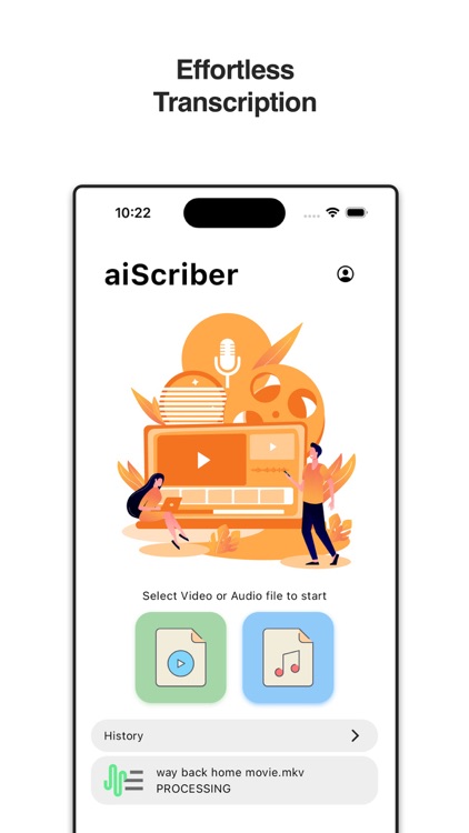 aiScriber: AI Speech to Text