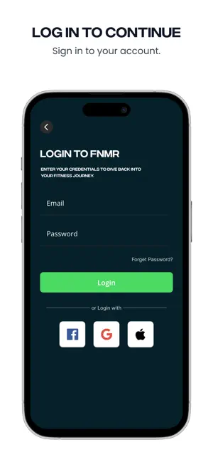 FNMR(Fitness App) screenshot 2