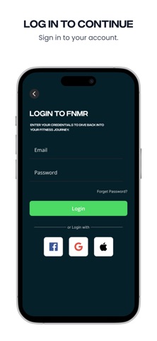 FNMR(Fitness App) screenshot
