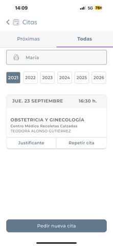 Recoletas Salud iPhone screenshot 4