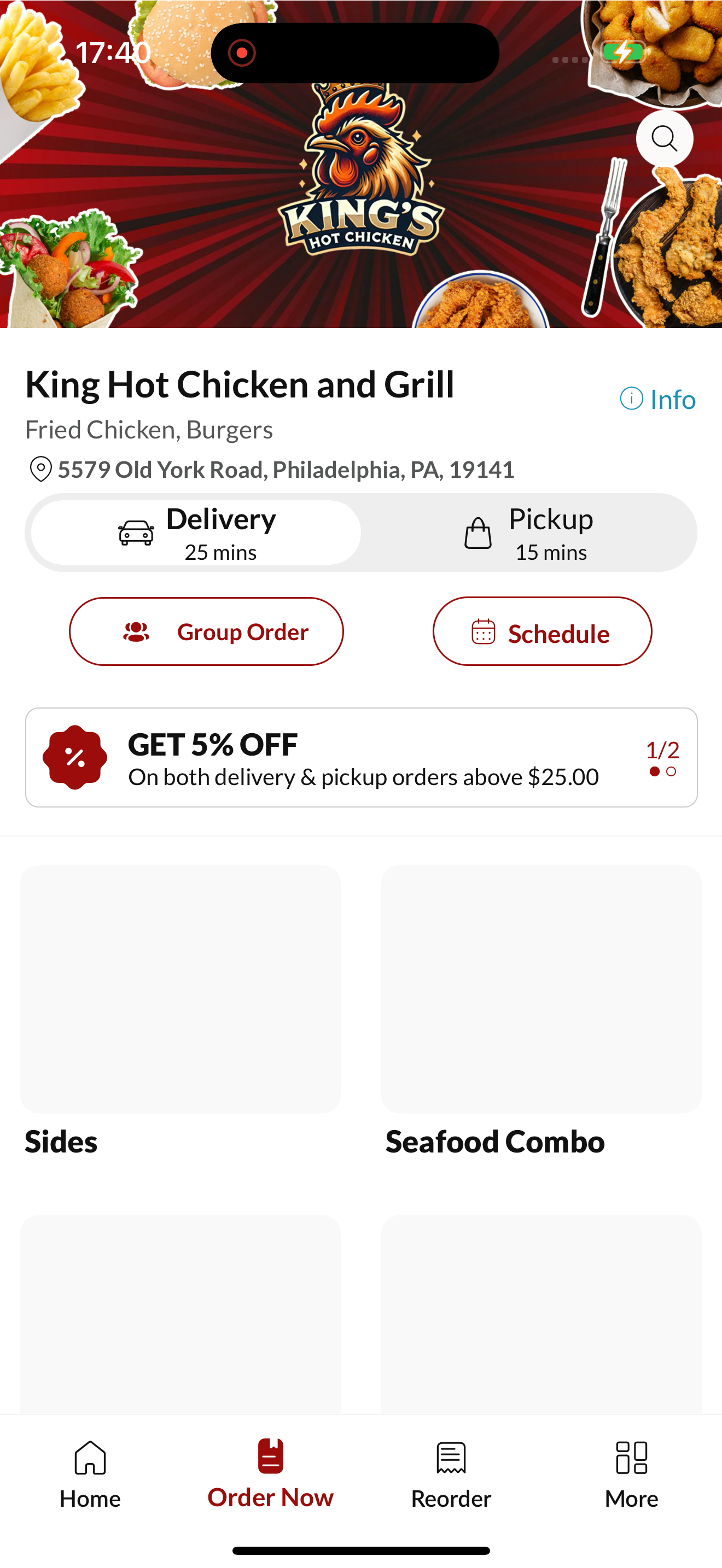 King Hot Chicken and Grill screenshot 2
