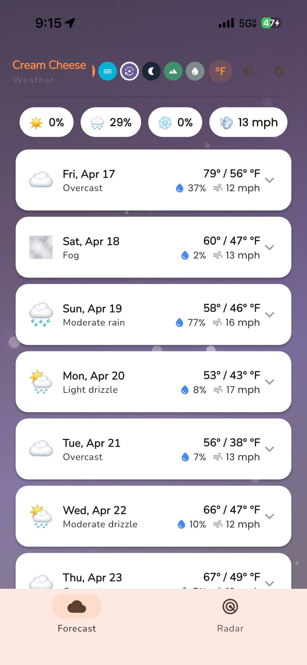 Salmonroll Weather App