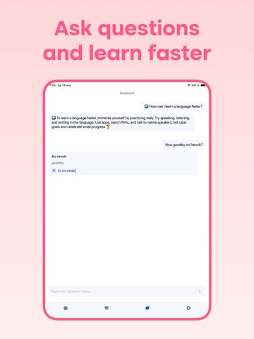LearnLan - Learning Language iPad screenshot