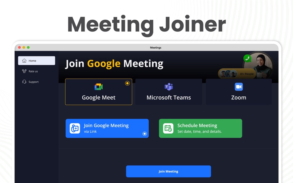 #1. Join for Google Meet & Zoom (macOS) Oleh: Fatima Ijaz
