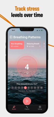 Serenity Now: Breathwork App screenshot