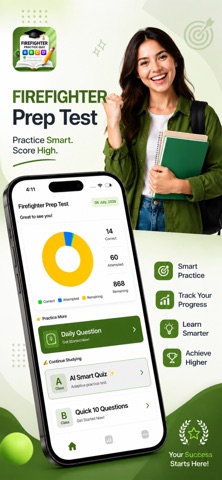 Firefighter Exam Practice Test iPhone screenshot