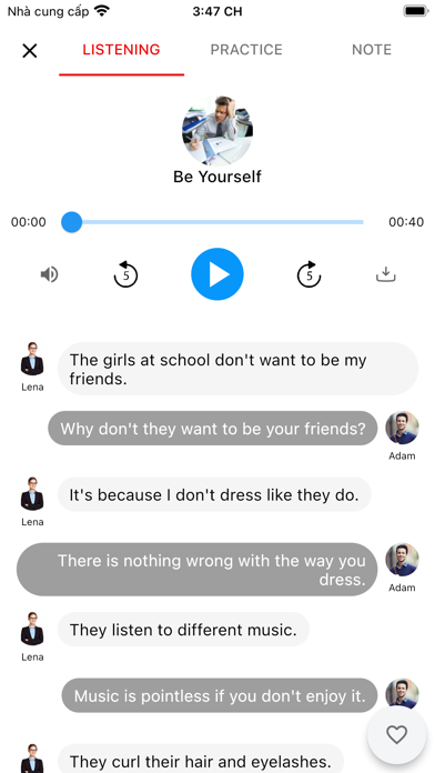 Screenshot #2 pour English Speaking: SpeakFluent