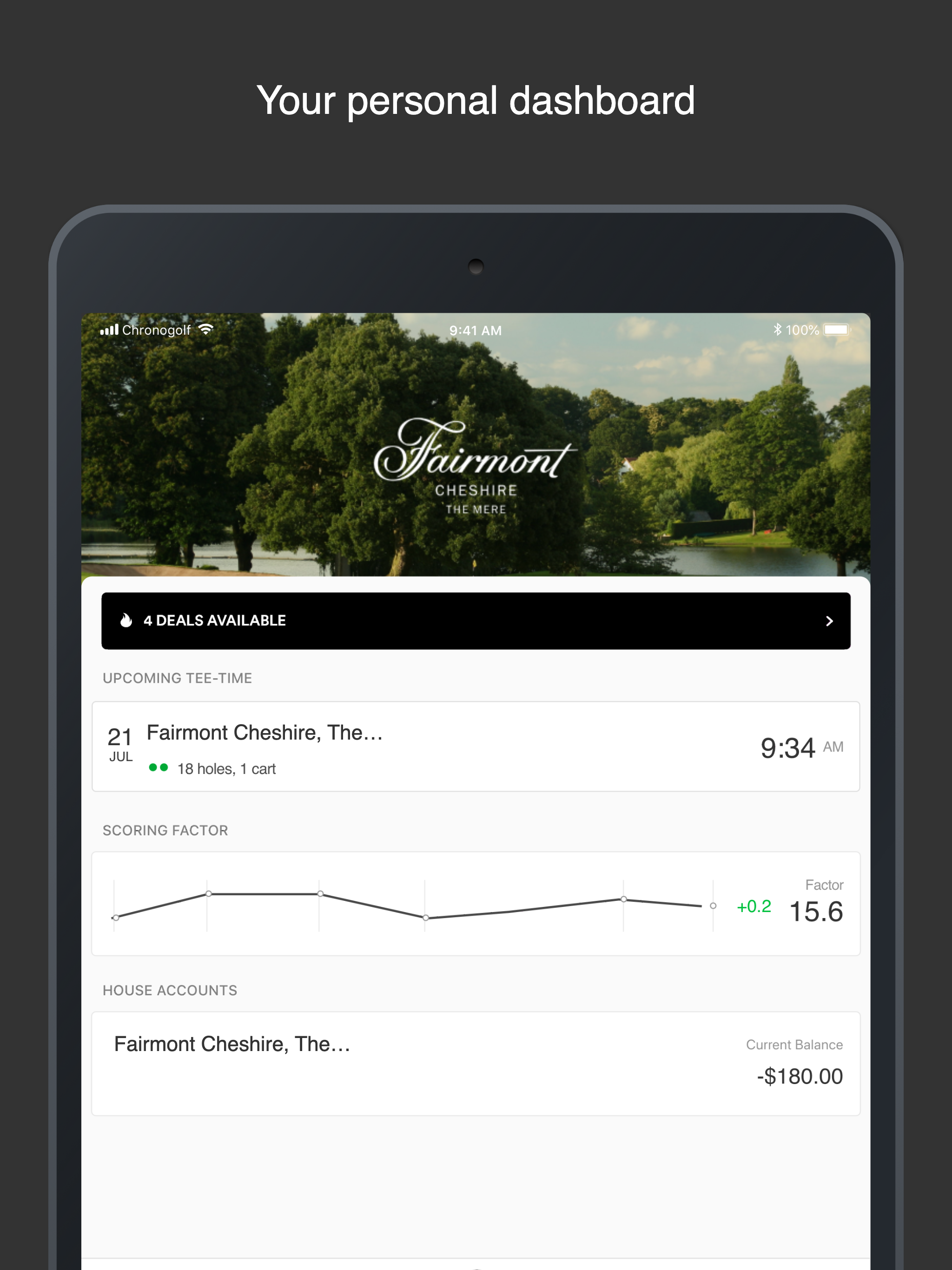 Fairmont Cheshire, The Mere screenshot 6