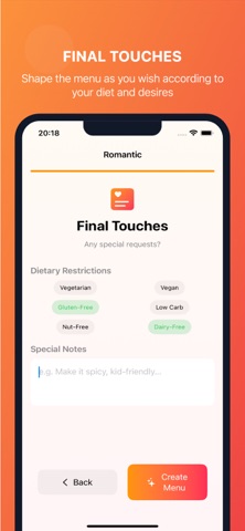 You&Me Food - Couples Cooking iPhone screenshot