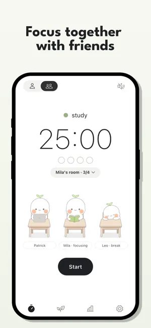 Patsspace: Focus Timer screenshot 4