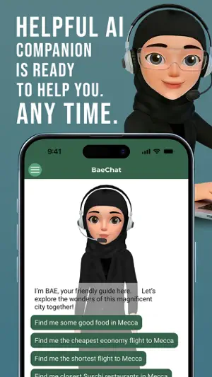 BAE Hajj & Umrah- AI Assistant screenshot 1