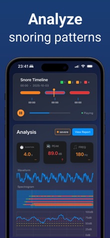 SnoreLess: Recorder & Tracker Screenshot 4 of 8