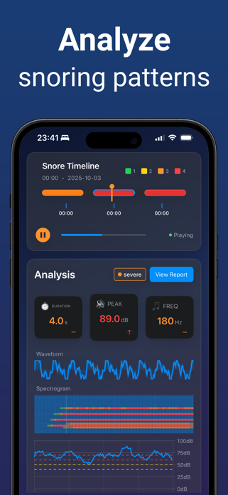 SnoreLess: Recorder & Tracker Screenshot 4 of 8