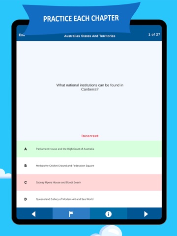 Australian Citizenship Test 26 iPad screenshot