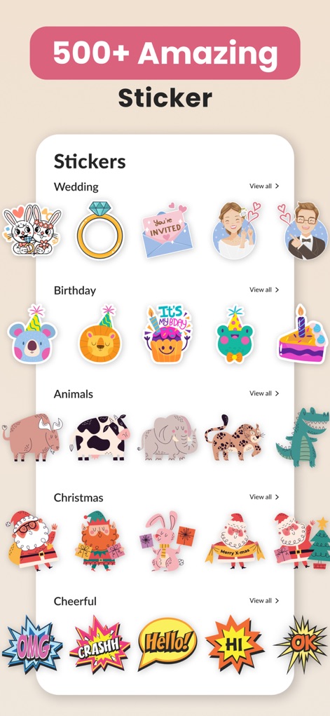 Invitation Card Maker, Creator - Graphics & Design App | MWM