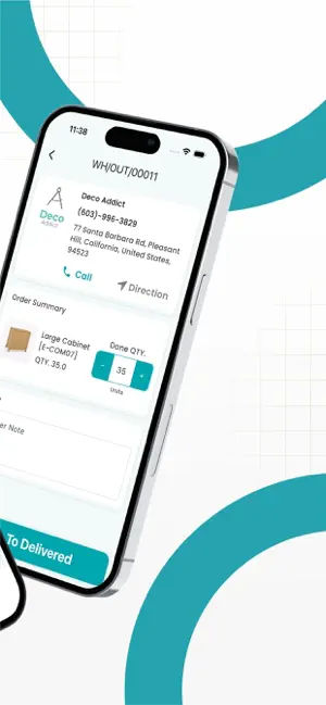 Odoo - Delivery App screenshot 2