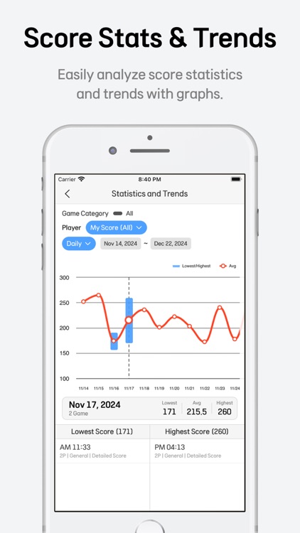 BowlingScore - Easy Record screenshot-8