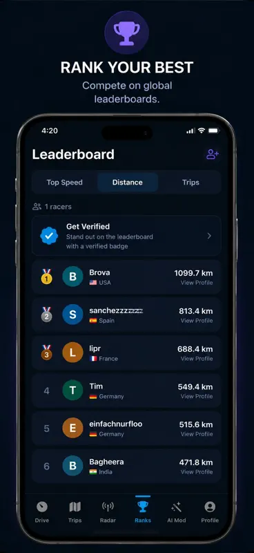 TripRank: GPS Speedometer screenshot 3 of 10