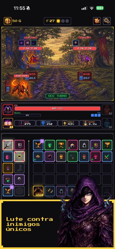 LootShrine: Roguelite RPG screenshot 1
