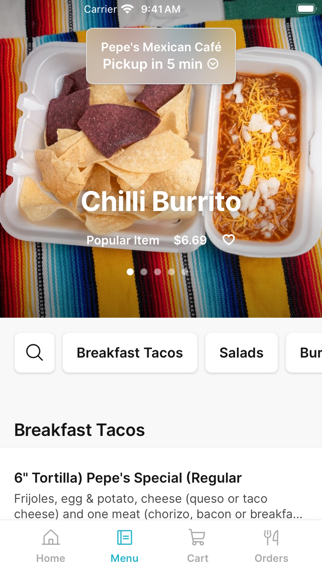 App screenshot