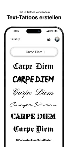 Tatship: KI Tattoo Design App iPhone screenshot 5