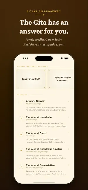 Vedya: Daily Bhagavad Gita screenshot 2