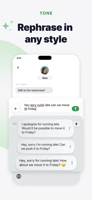 Chatform: AI Writing Keyboard screenshot 1