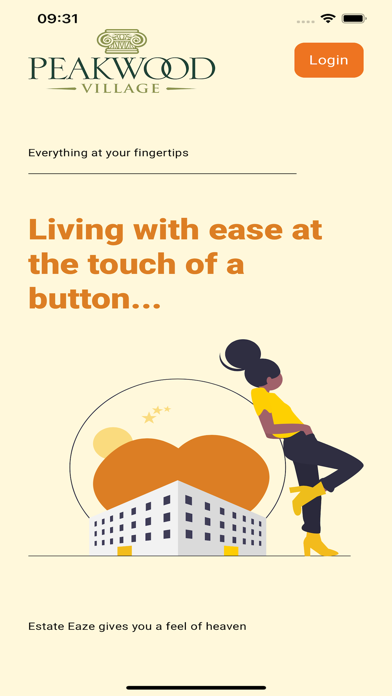 Screenshot 1 of Peakwood Village App