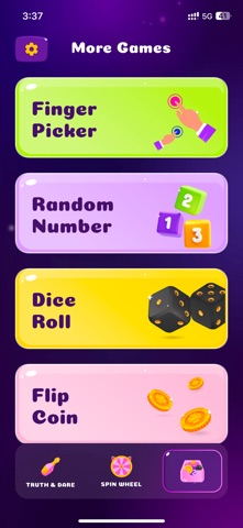 Truth Or Dare - Party Games iPhone screenshot