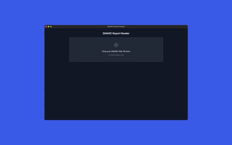 DMARC Report Reader app screenshot