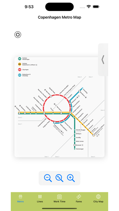 Screenshot #3 pour Copenhagen Subway Map