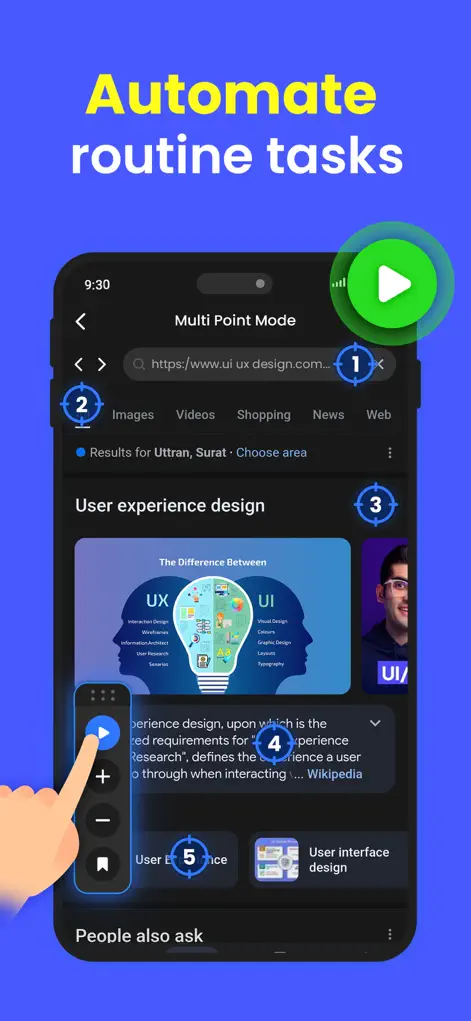 Auto Clicker - Self Clicker - Productivity App | MWM
