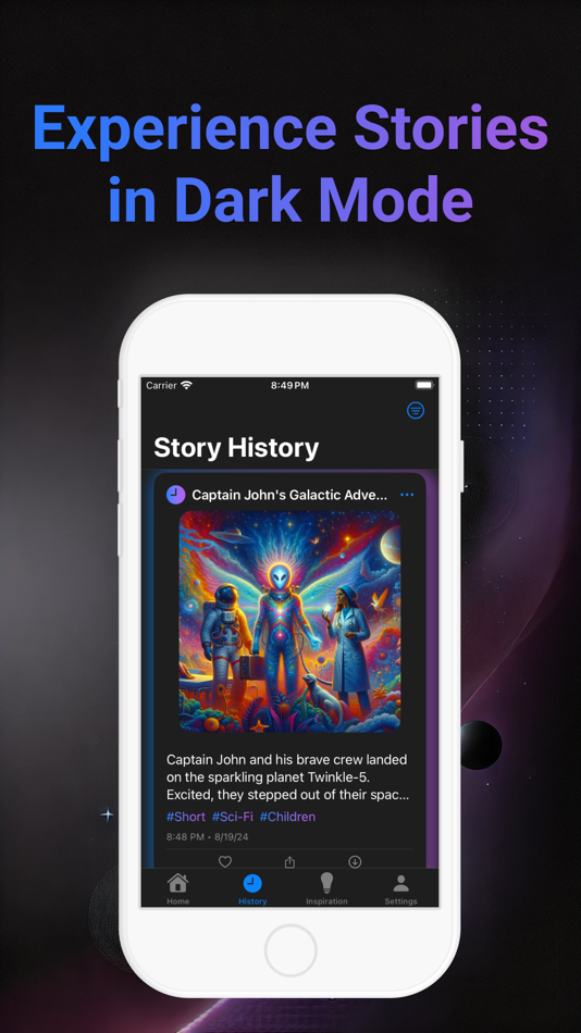 #5. AI Story Generator: AI Writer (iOS) Podle: Succeed Software LLC