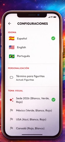 Control Álbum 2026 screenshot