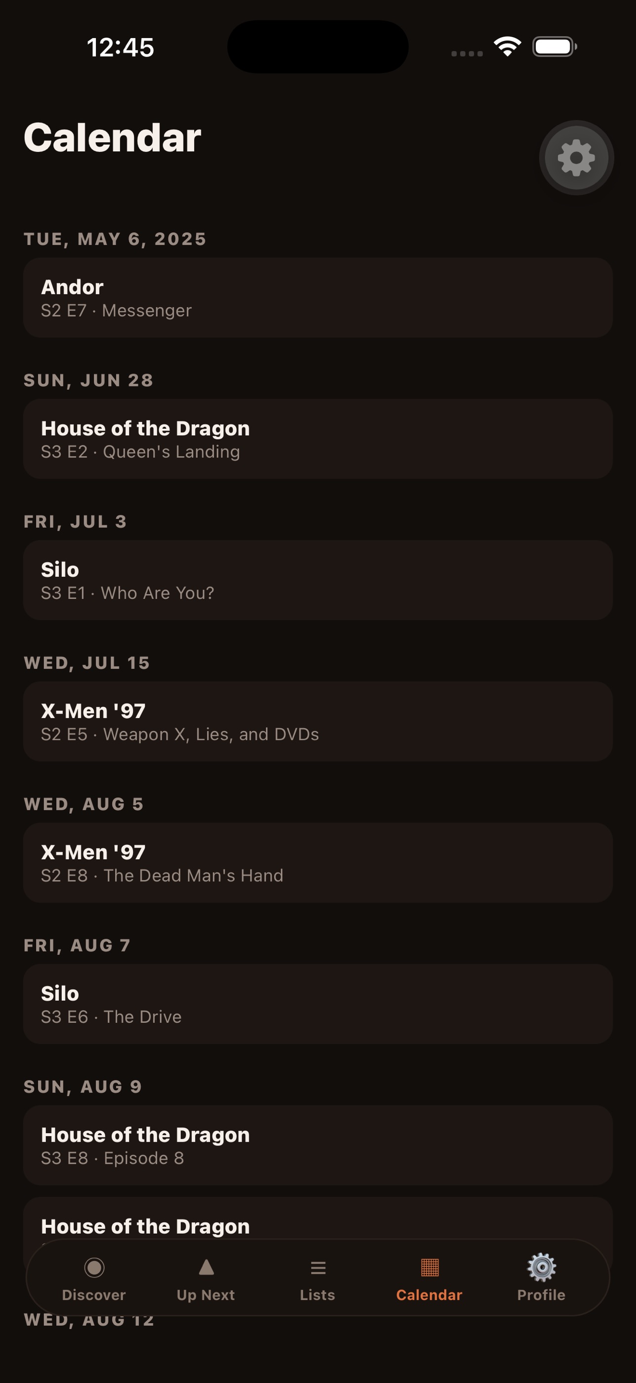 Screenshot 5 of Stay Tuned: Shows & Movies