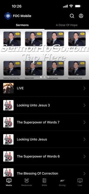 Faith Outreach Church screenshot 1