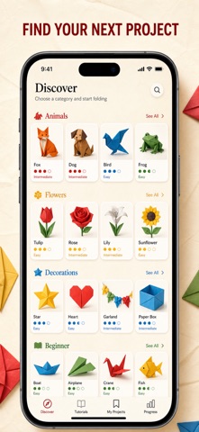 Origami: Paper Folding Guide Screenshot 6 of 10
