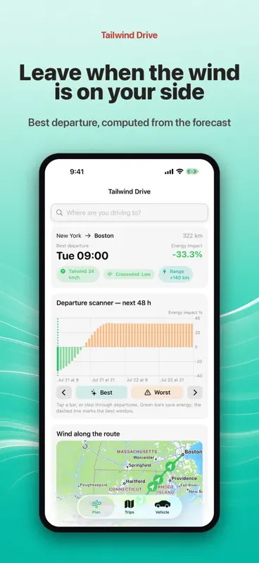 RV Trip Planner: Wind & Fuel screenshot 1 of 10