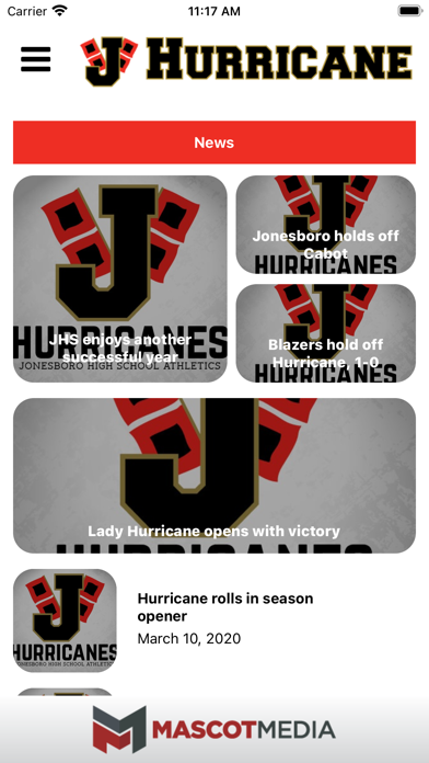 Jonesboro Athletics Screenshot