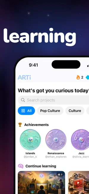 ARTi: Endless learning screenshot 2