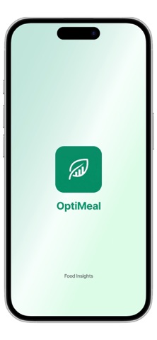 OptiMeal | Food Insights screenshot